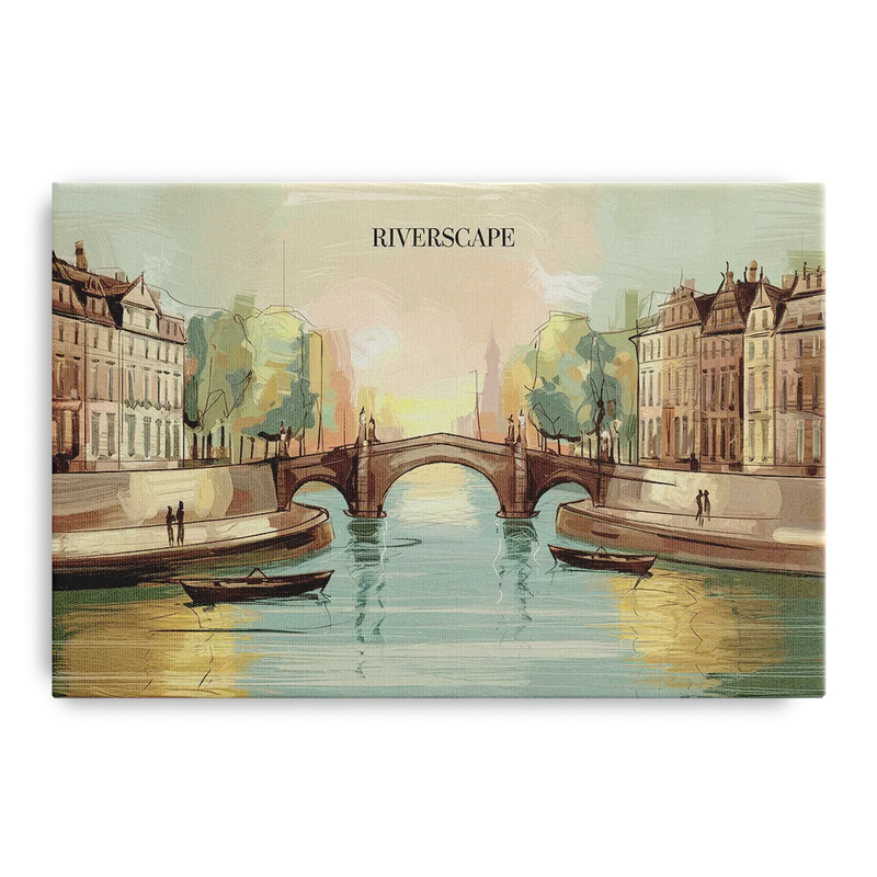 Glendale Urban Serenity Front - Canvas Wall Art