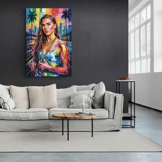 Goal Rush - Canvas Wall Art Living Room