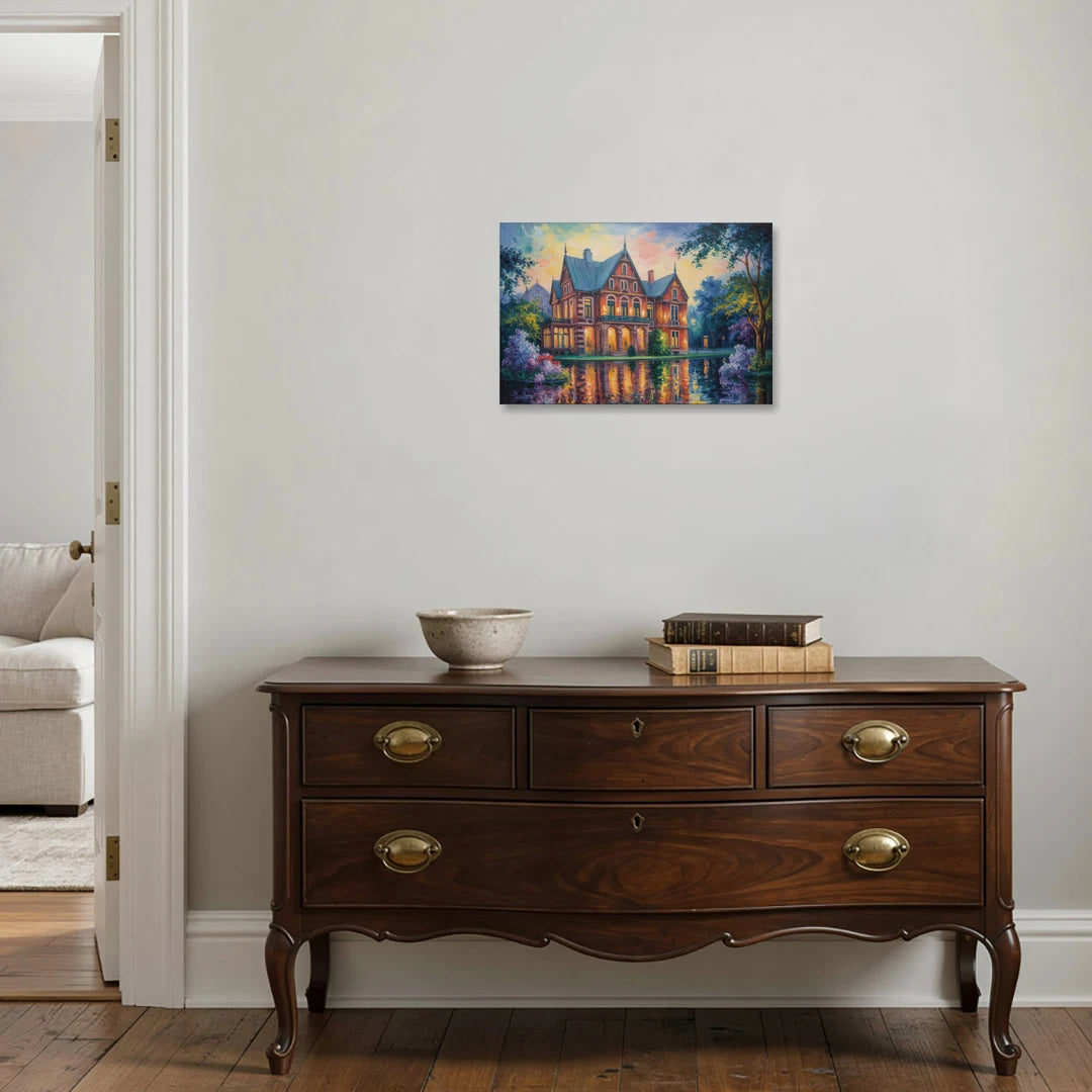 Goethe House Heritage - Canvas Wall Art - Coffee Table - 24x16