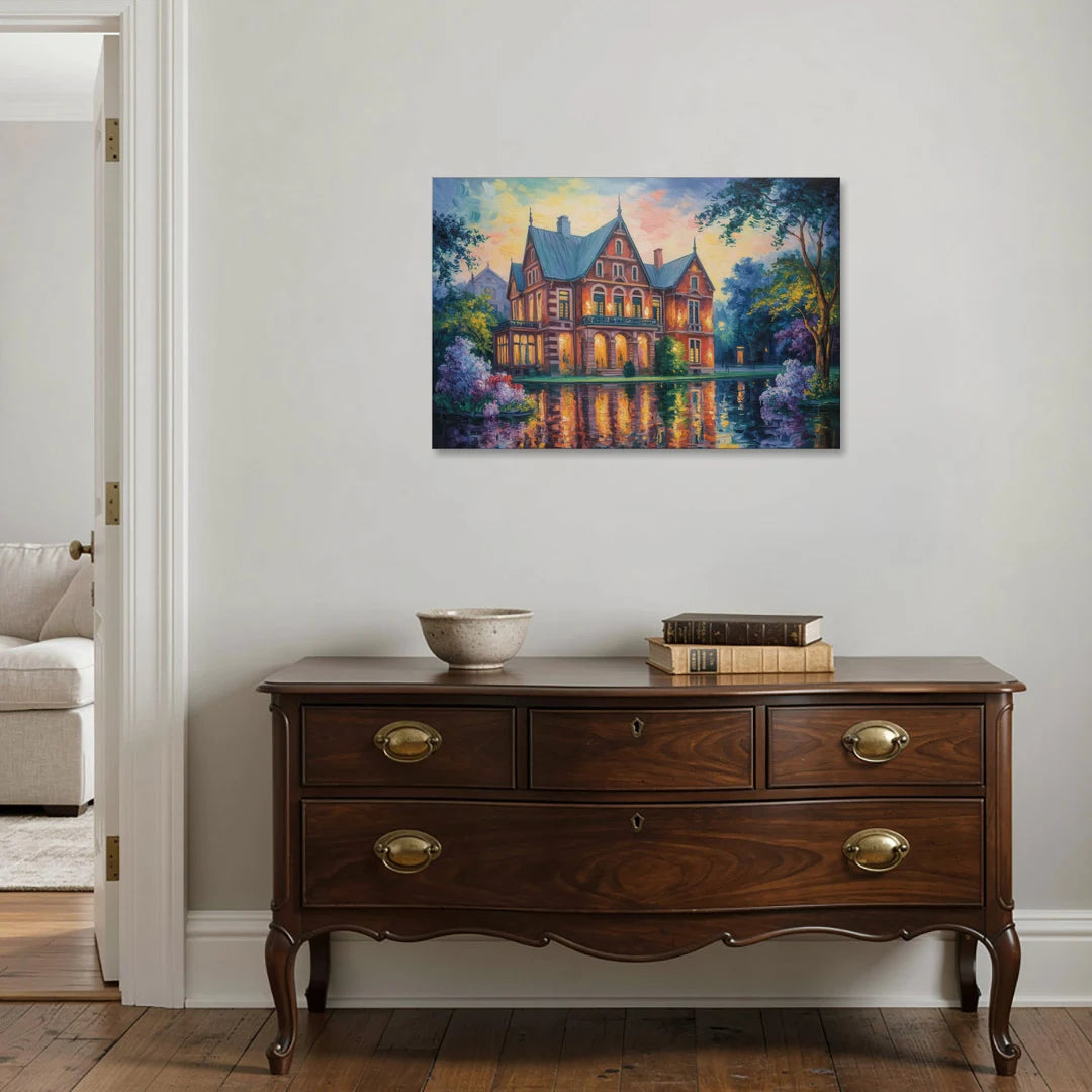 Goethe House Heritage - Canvas Wall Art - Coffee Table - 36x24