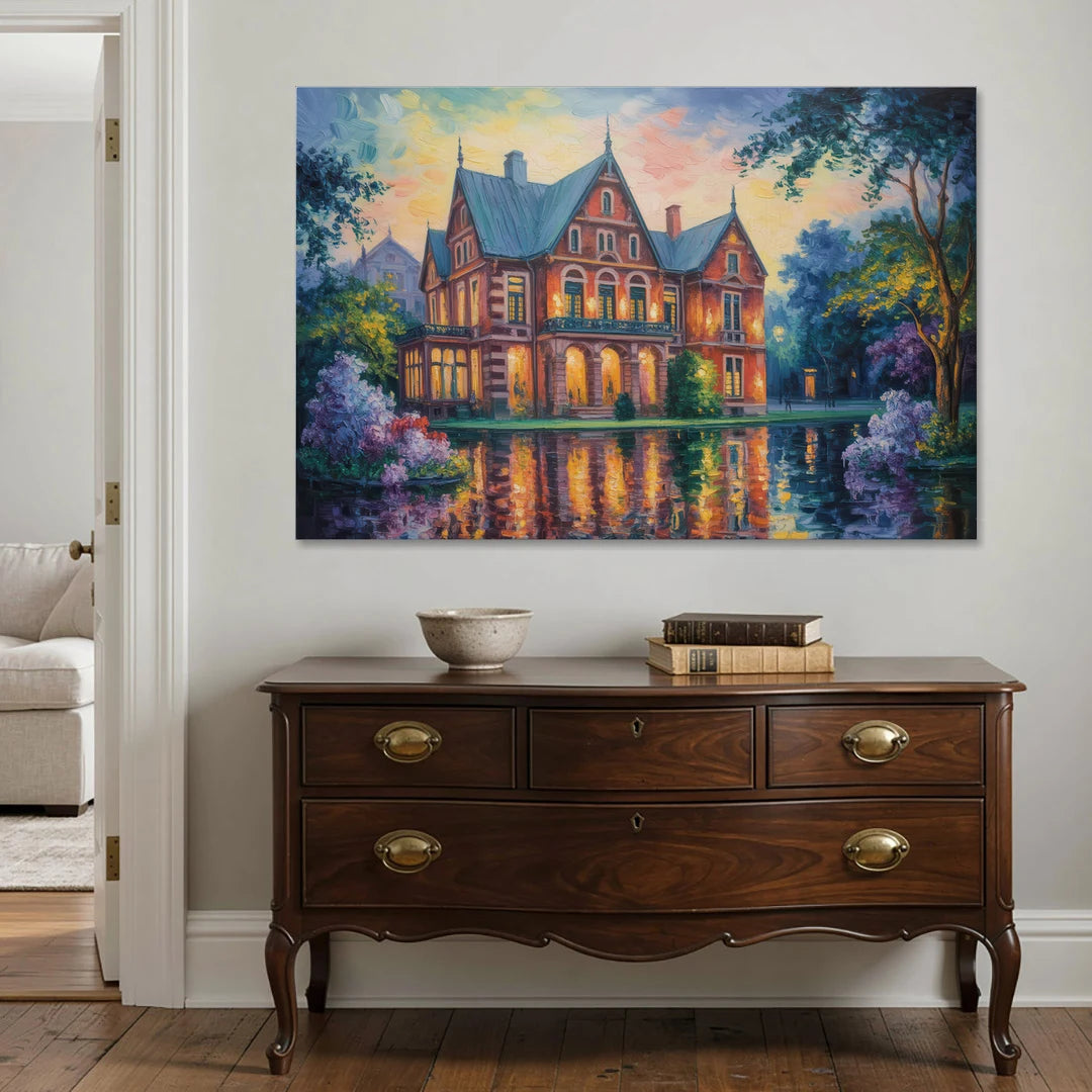 Goethe House Heritage - Canvas Wall Art - Coffee Table - 60x40