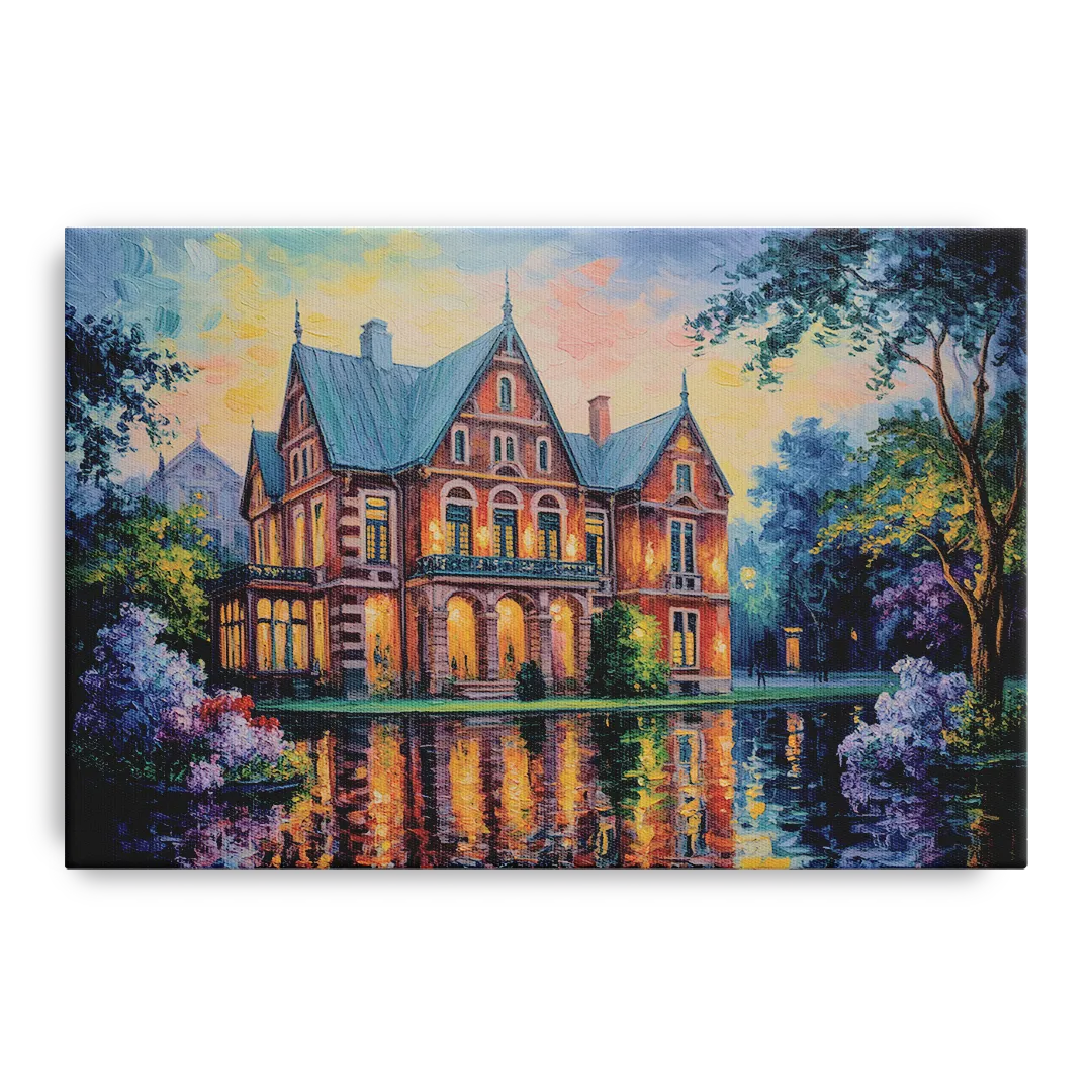 Goethe House Heritage Front - Canvas Wall Art