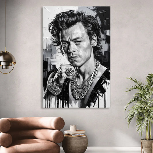 Golden Era 2.0 Living Room - Canvas Wall Art