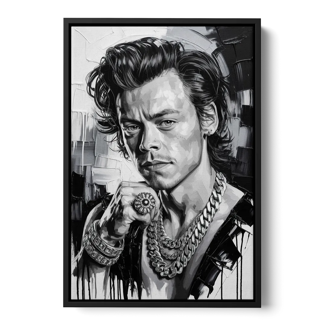 Golden Era 2.0 - Black Frame Canvas