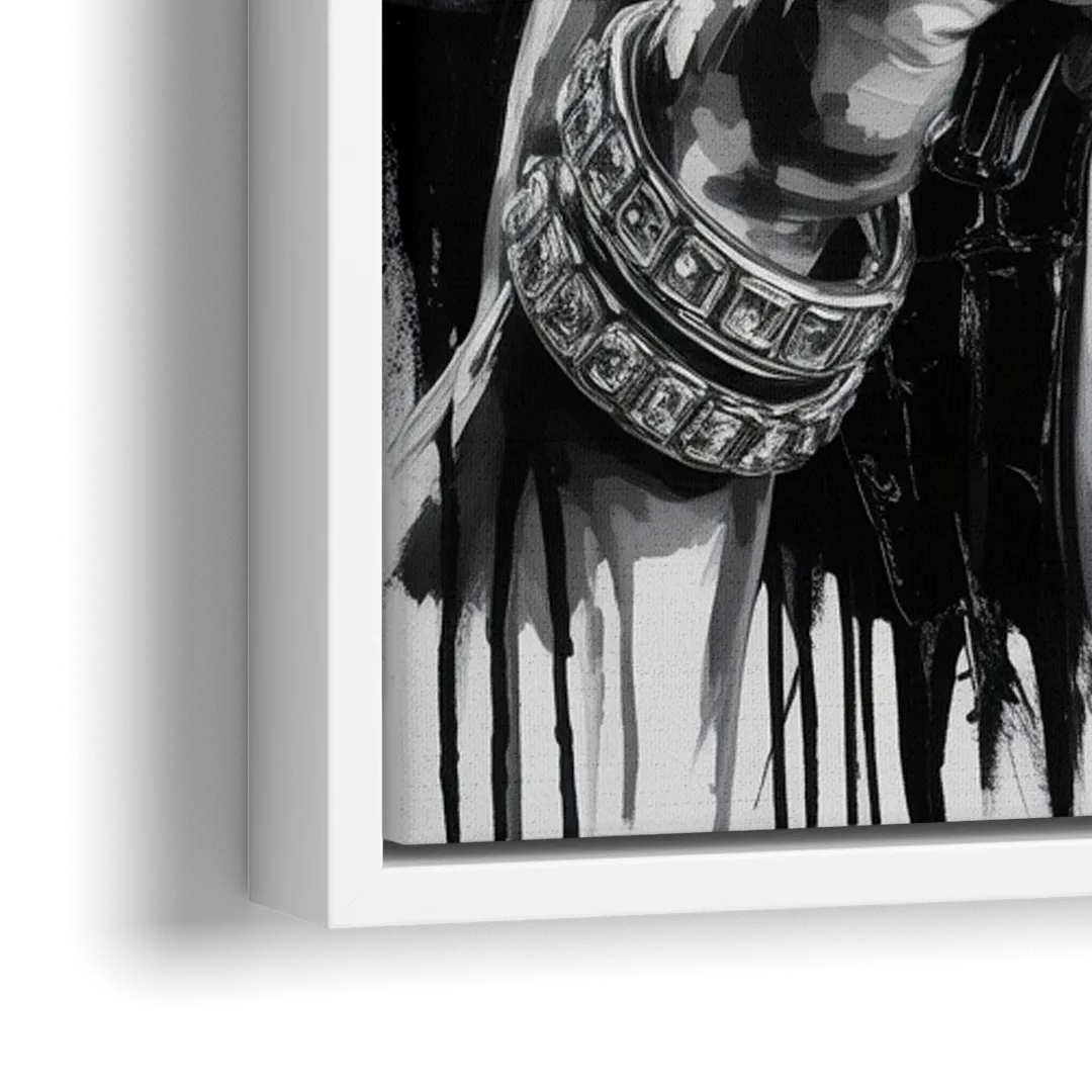 Golden Era 2.0 - Close-Up White Frame Canvas
