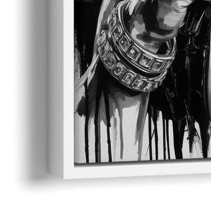 Golden Era 2.0 - Close-Up White Frame Canvas