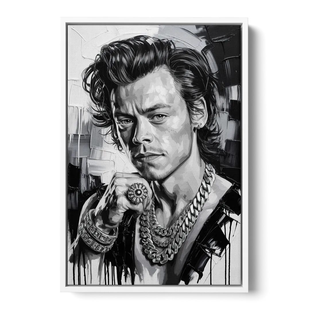 Golden Era 2.0 - White Frame Canvas