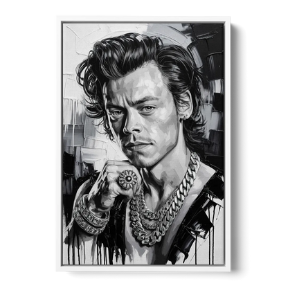 Golden Era 2.0 - White Frame Canvas