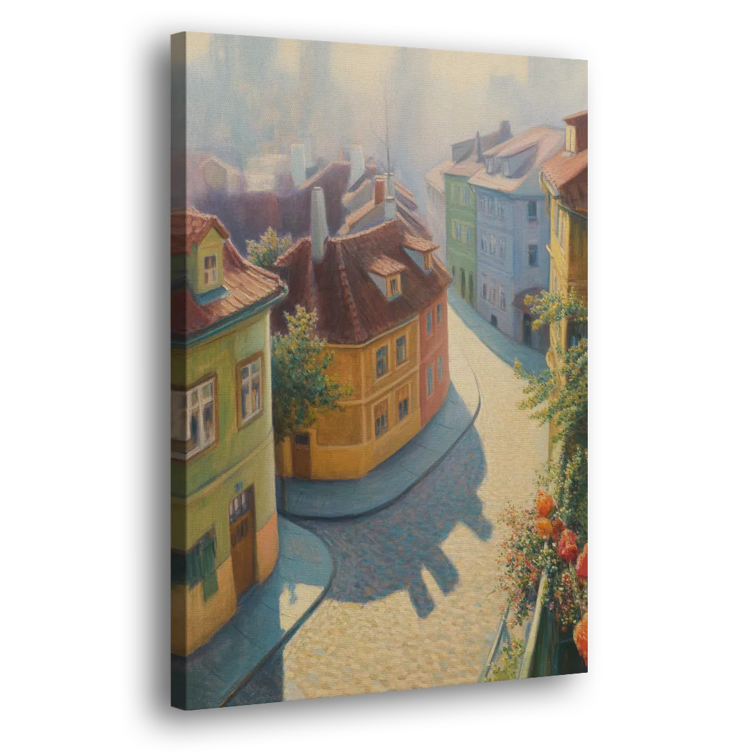 Golden Lane Stories Side - Canvas Wall Art