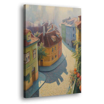 Golden Lane Stories Side - Canvas Wall Art
