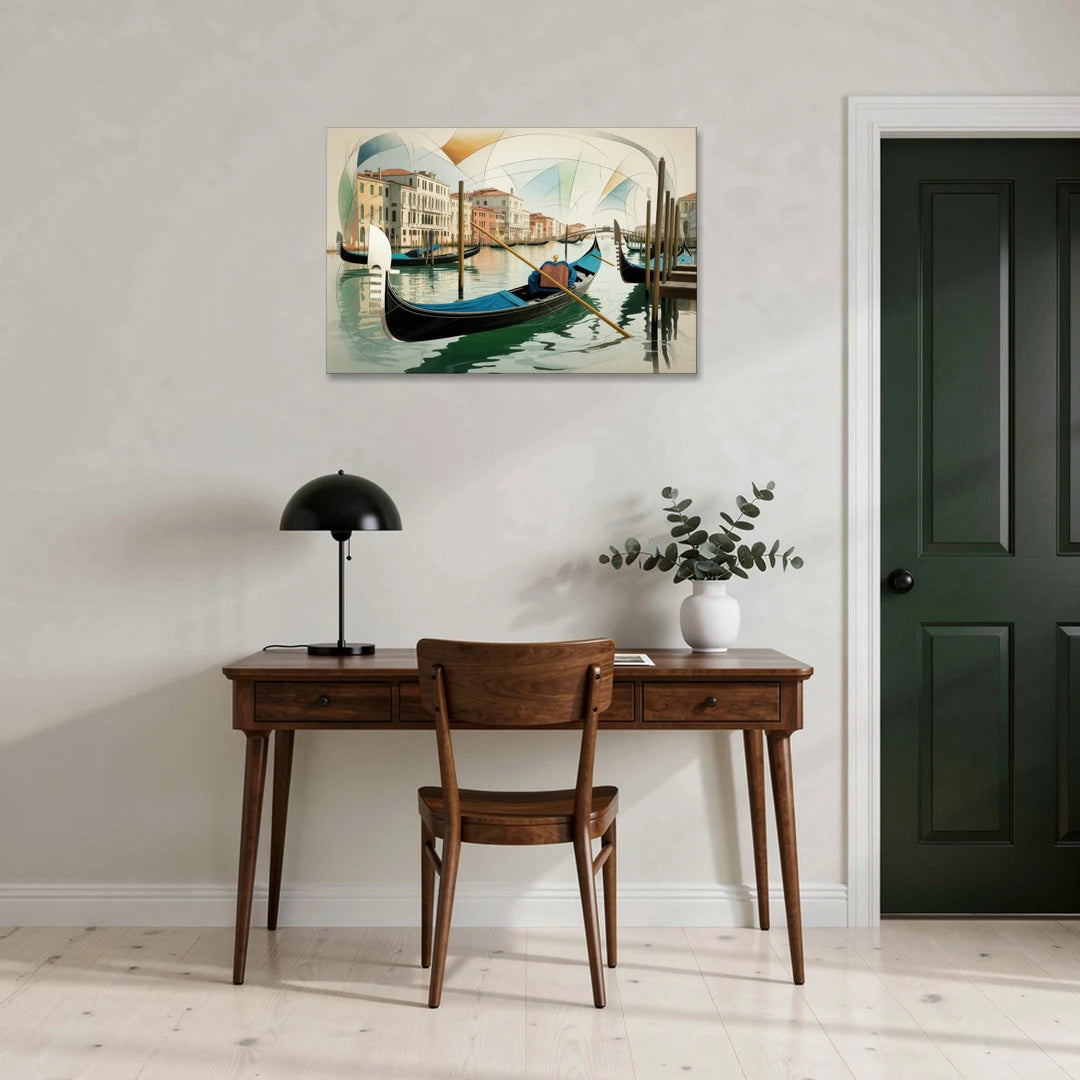 Gondola Dreams - Canvas Wall Art - Office - 36x24