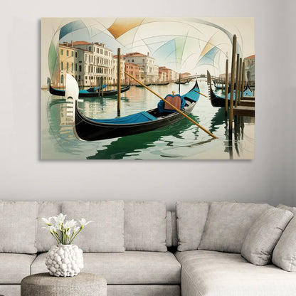 Gondola Dreams Sitting Room - Canvas Wall Art
