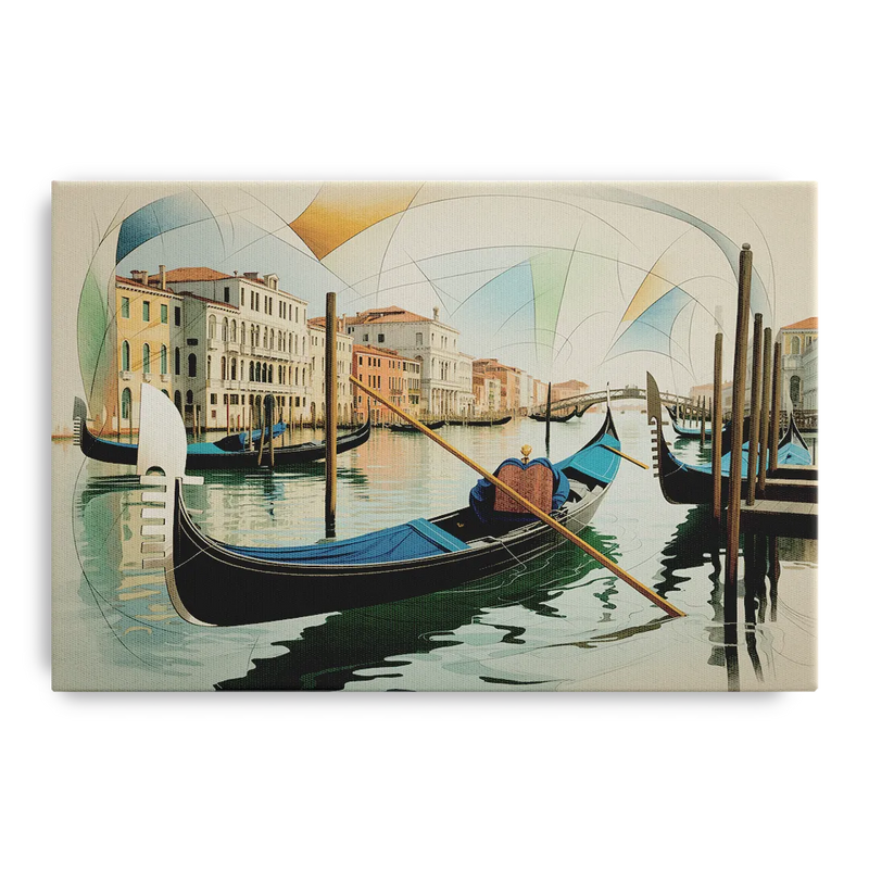 Gondola Dreams Front - Canvas Wall Art