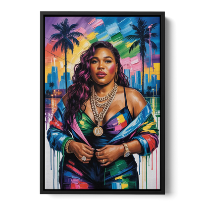 Good As Gold 2.0 - Black Frame Canvas