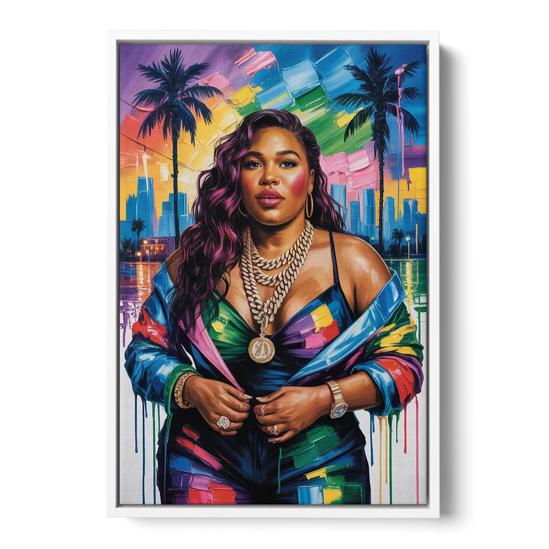 Good As Gold 2.0 - White Frame Canvas