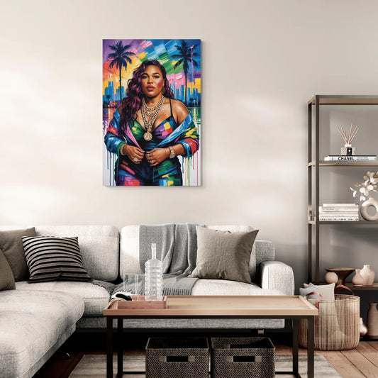 Good As Gold 2.0 - Canvas Wall Art Living Room