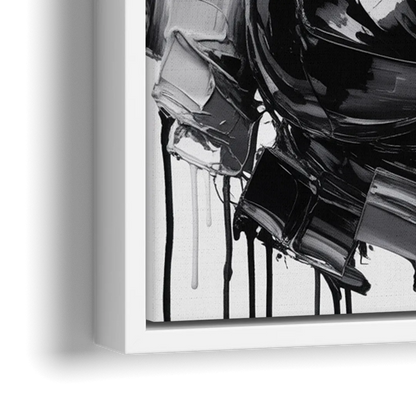 Good As Gold - Close-Up White Frame Canvas