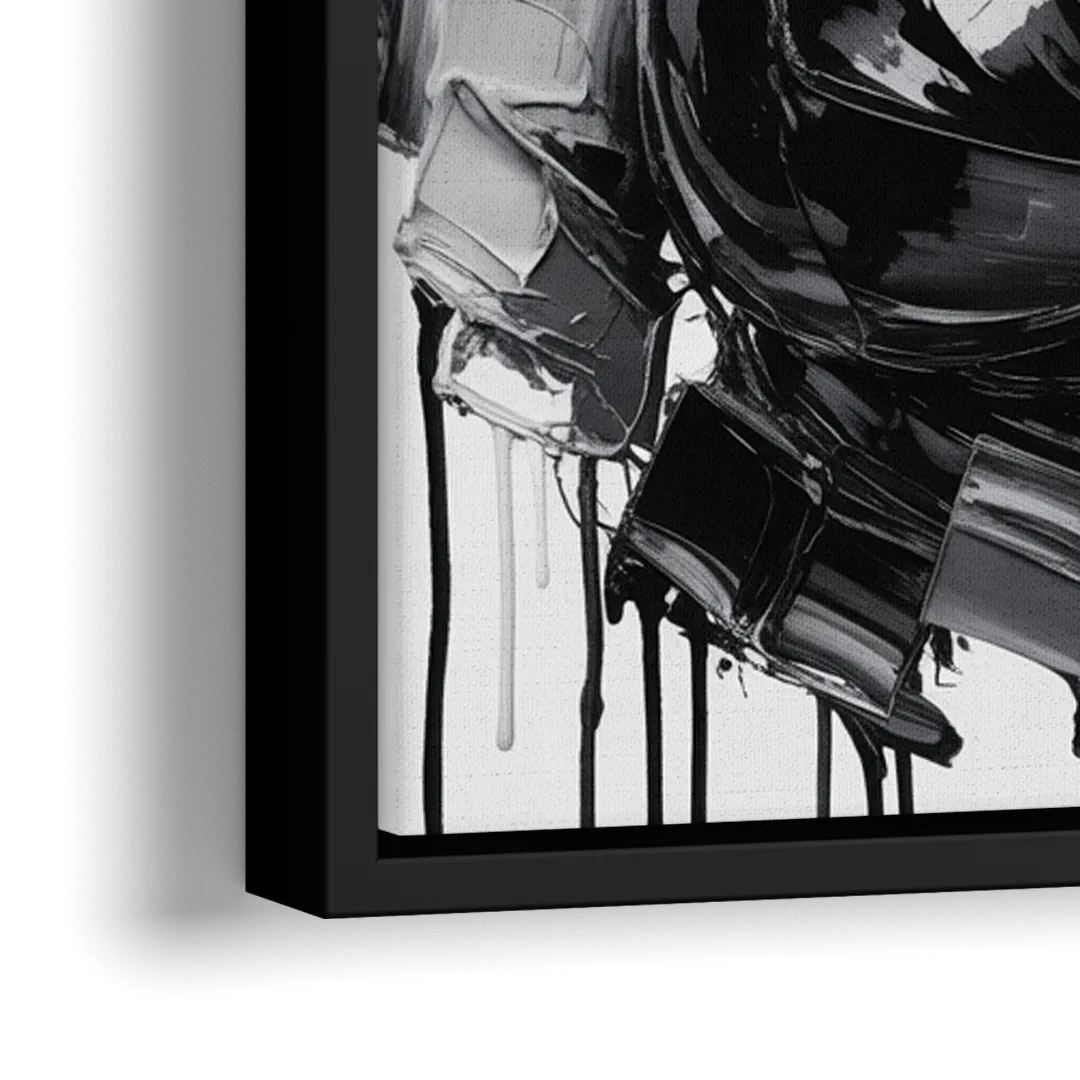 Good As Gold - Close-Up Black Frame Canvas