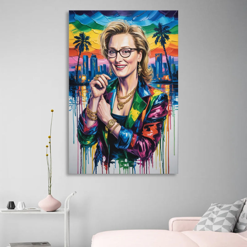 Grace Note Living Room - Canvas Wall Art