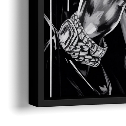 Graduation 2.0 - Close-Up Black Frame Canvas