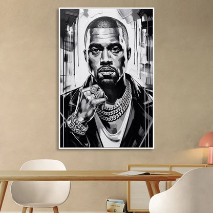 Graduation 2.0 Sitting Room - White Canvas Wall Art