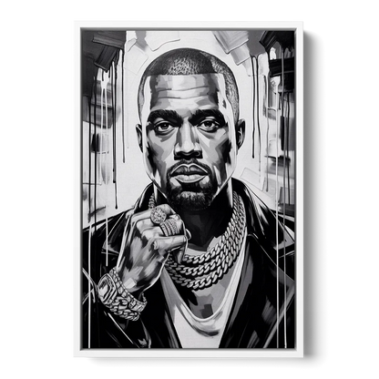 Graduation 2.0 Front - White Canvas Wall Art