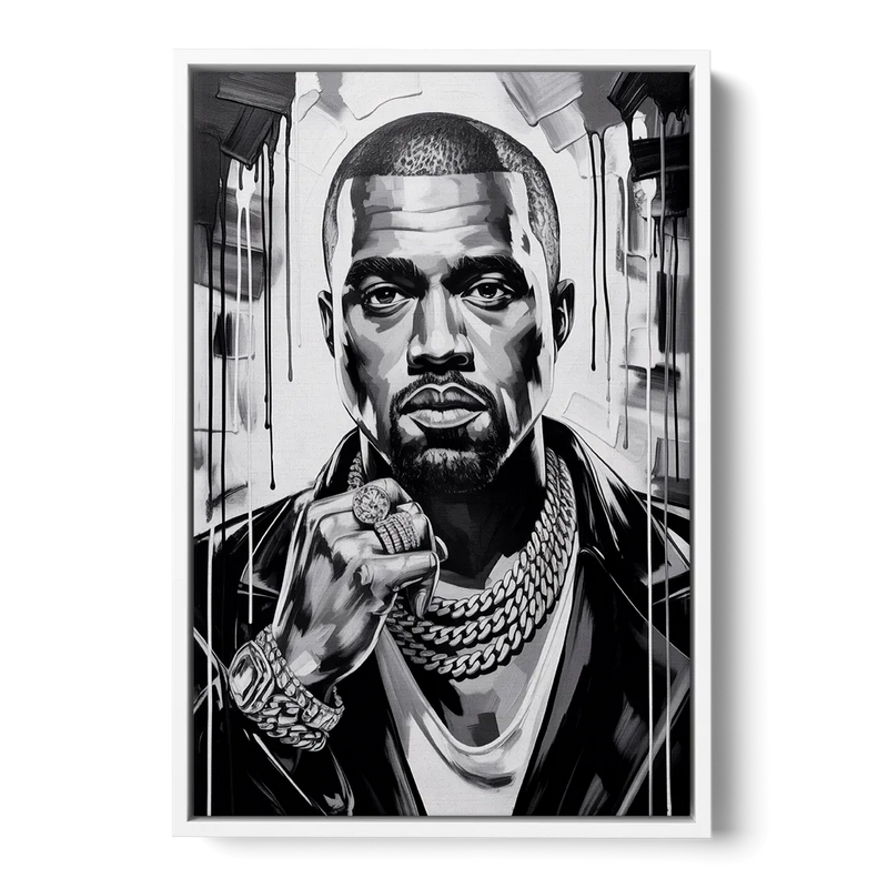 Graduation 2.0 Front - White Canvas Wall Art