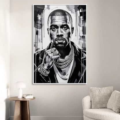 Graduation 2.0 Living Room - White Canvas Wall Art