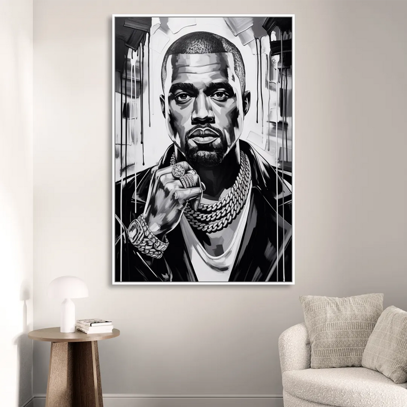 Graduation 2.0 Living Room - White Canvas Wall Art