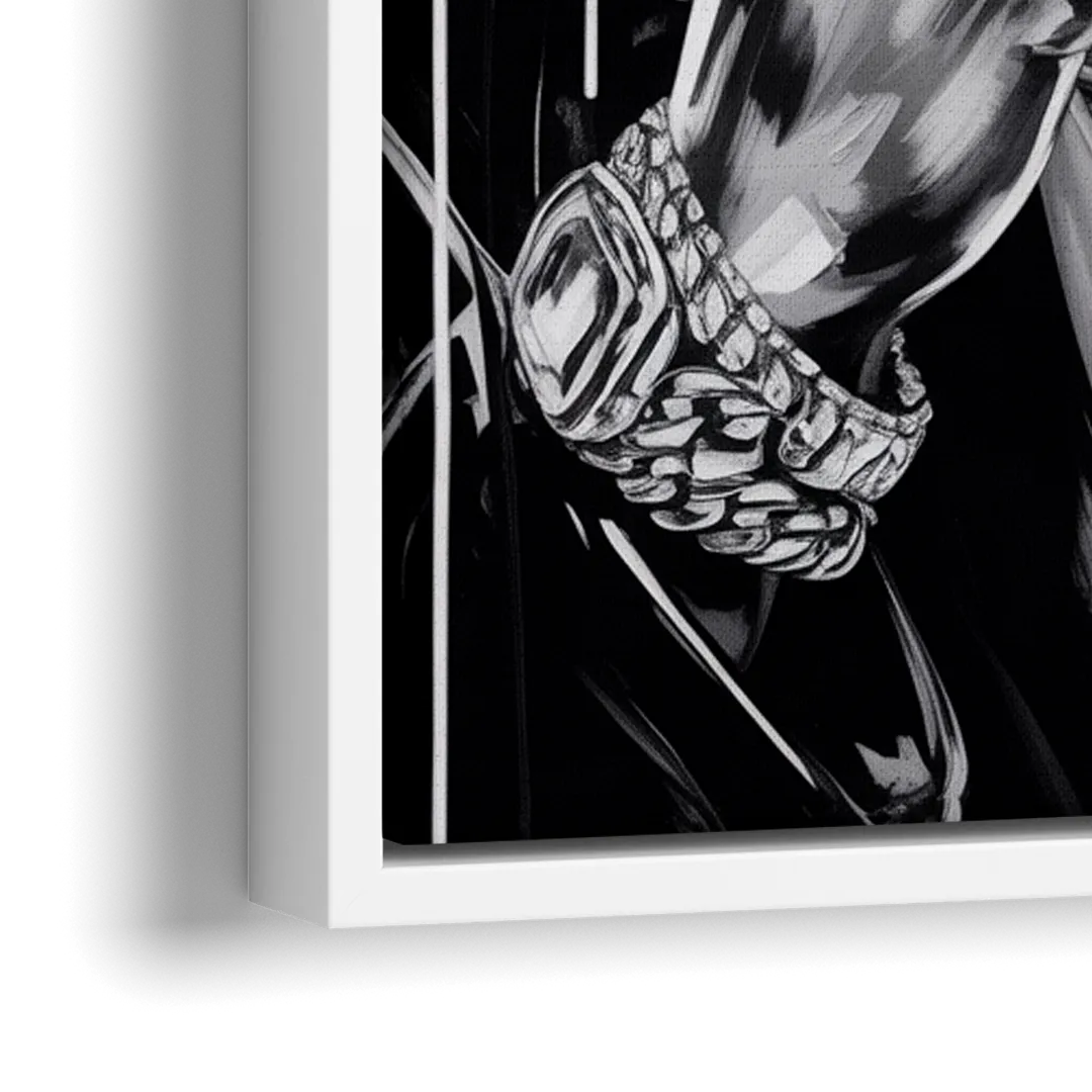 Graduation 2.0 - Close-Up White Frame Canvas