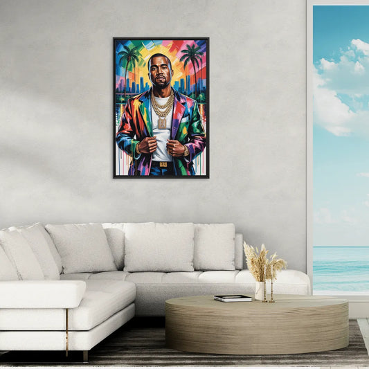 Graduation - Living Room Black Frame Canvas