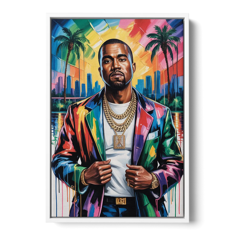 Graduation Front - White Canvas Wall Art