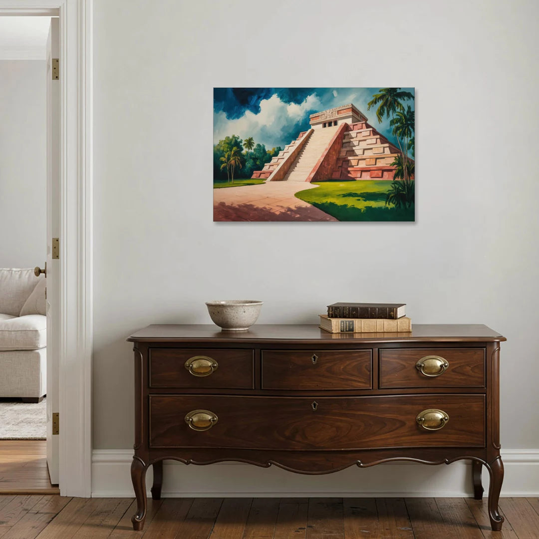 Gran Museo del Mundo Maya - Canvas Wall Art - Coffee Table - 36x24