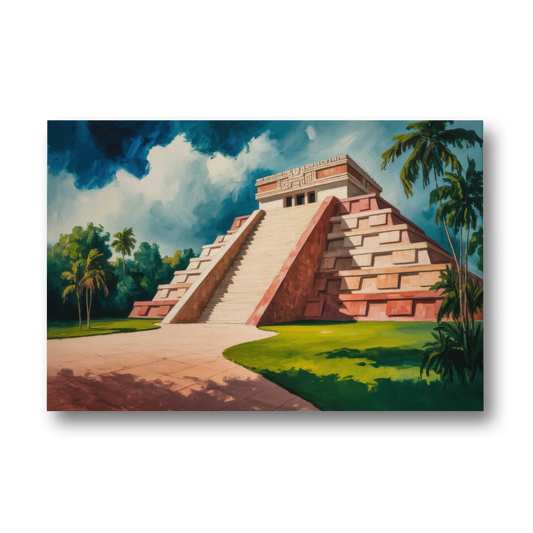 Gran Museo del Mundo Maya - Canvas Wall Art - Front
