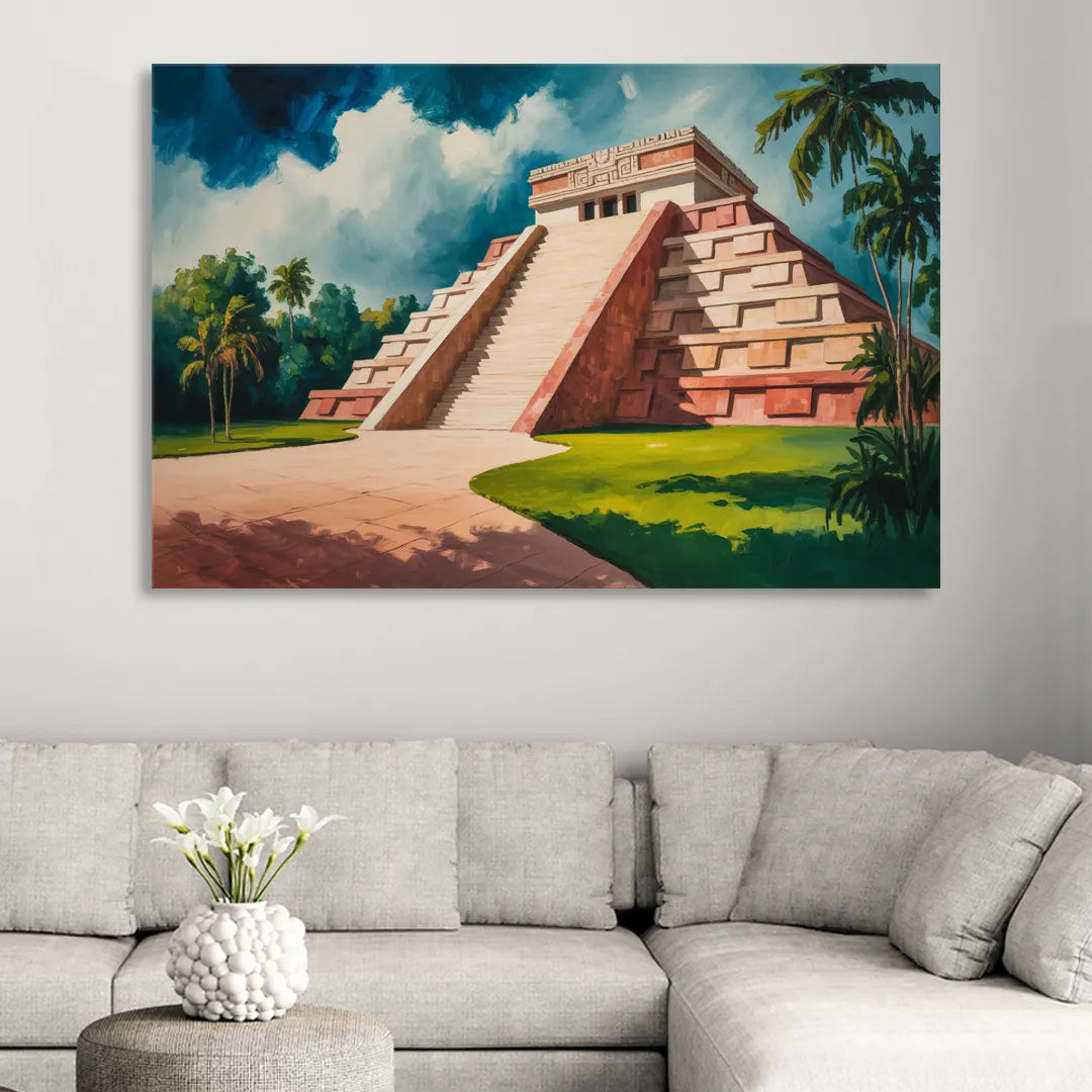 Gran Museo del Mundo Maya Sitting Room - Canvas Wall Art