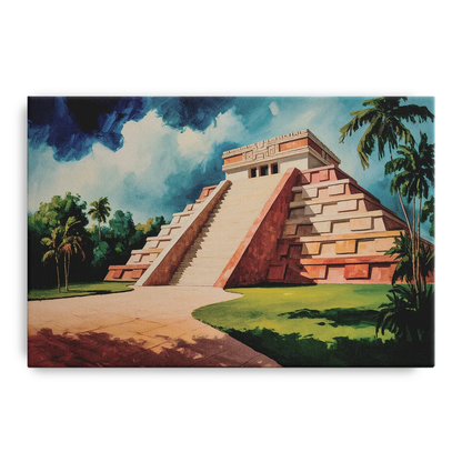 Gran Museo del Mundo Maya Front - Canvas Wall Art
