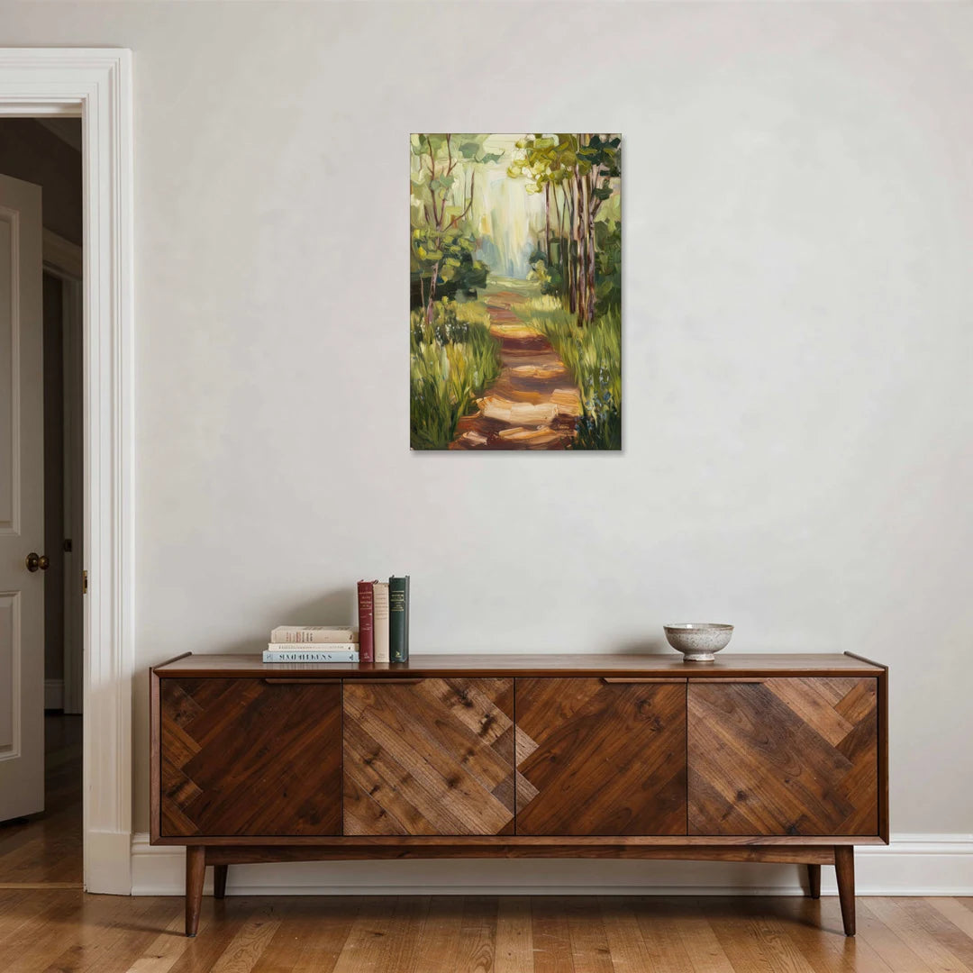 Grand Rapids Forest and Trails - Canvas Wall Art - Coffee Table - 24x36