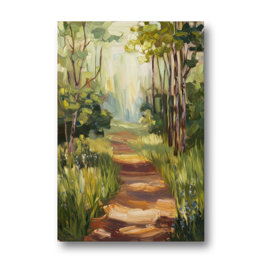 Grand Rapids Forest and Trails - Canvas Wall Art - Front