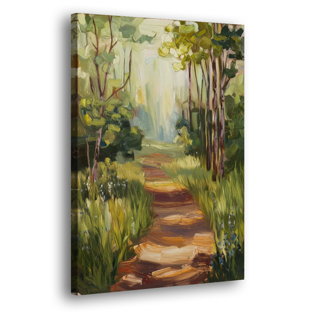 Grand Rapids Forest and Trails Side - Canvas Wall Art