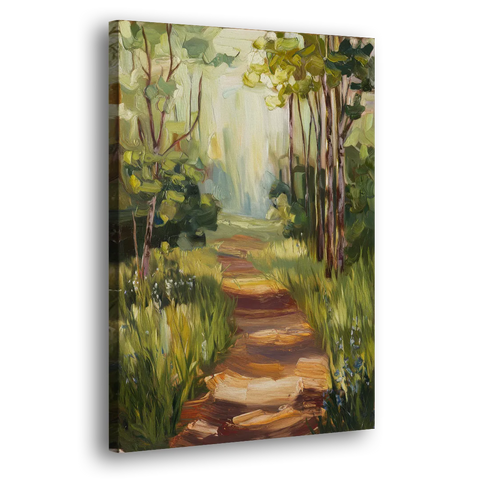 Grand Rapids Forest and Trails - Canvas Wall Art