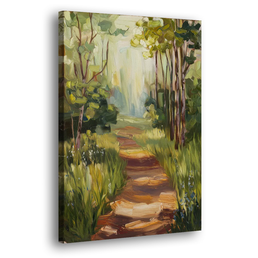 Grand Rapids Forest and Trails Side - Canvas Wall Art