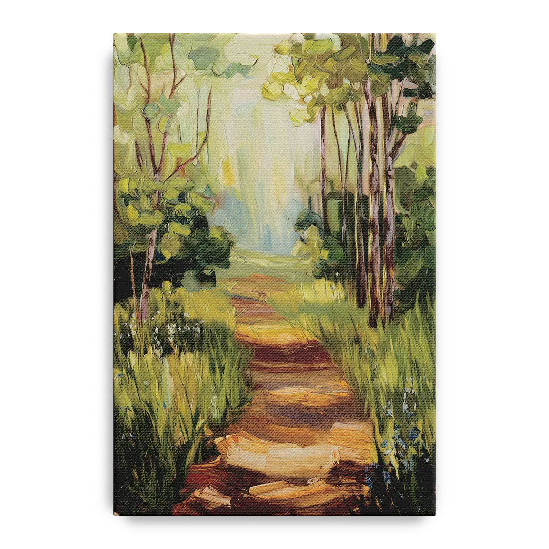 Grand Rapids Forest and Trails Front - Canvas Wall Art