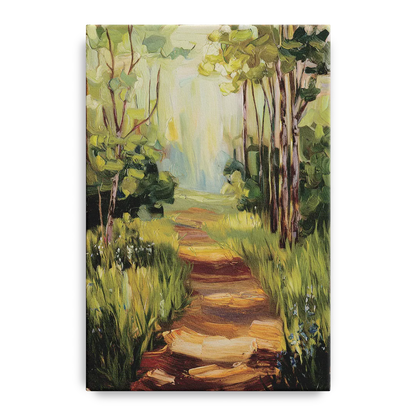 Grand Rapids Forest and Trails Front - Canvas Wall Art