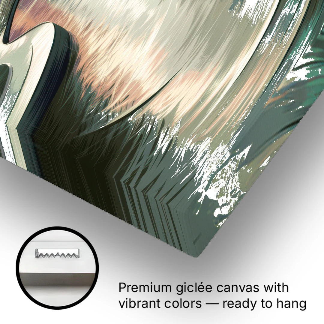 Grand Rapids Riverwalk Serenity - Canvas Wall Art - Gallery Wrap Corner