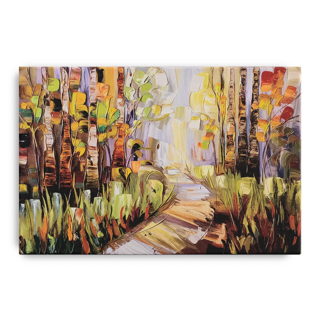 Grand Rapids Seasonal Foliage Front - Canvas Wall Art