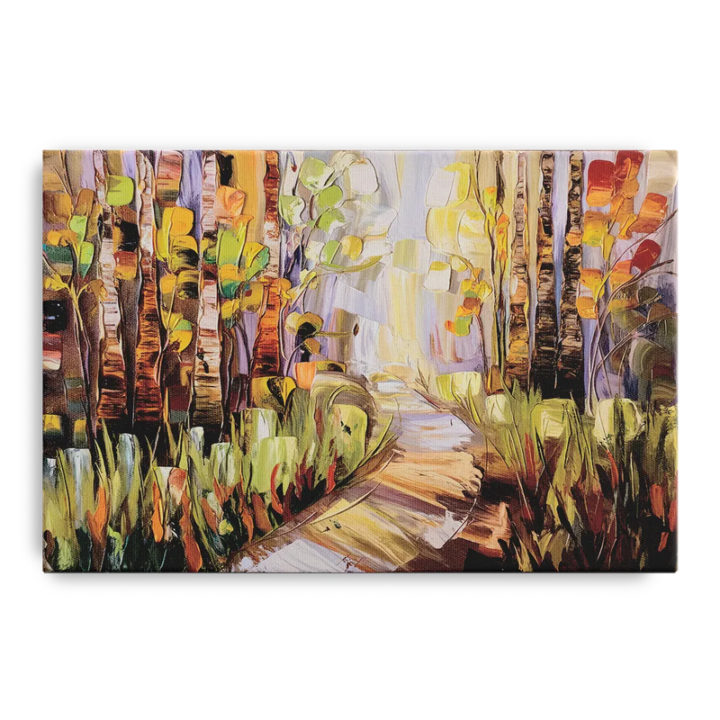 Grand Rapids Seasonal Foliage Front - Canvas Wall Art