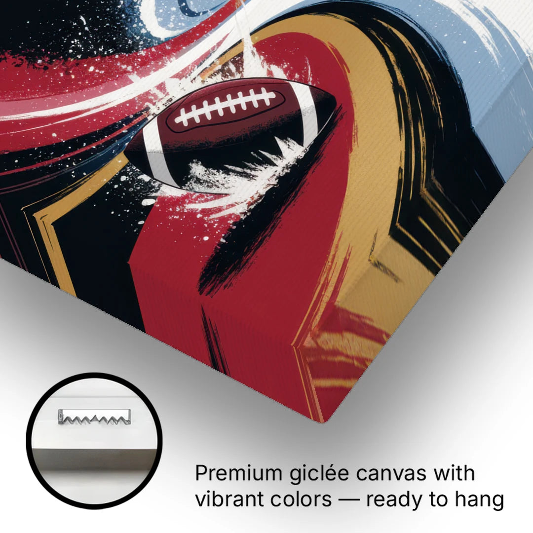Grand Rapids Sports Team Pride - Canvas Wall Art - Gallery Wrap Corner