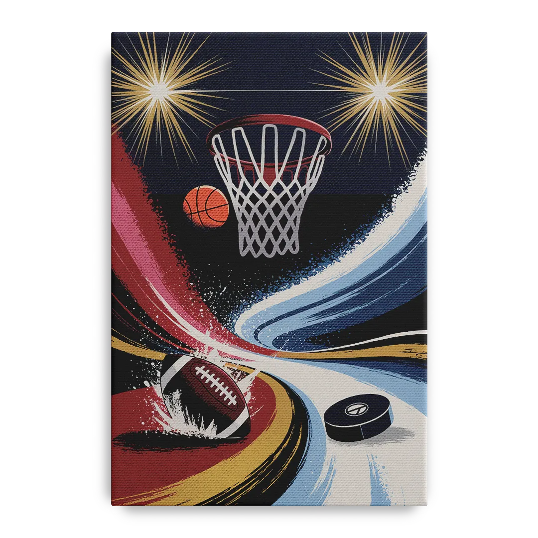 Grand Rapids Sports Team Pride Front - Canvas Wall Art