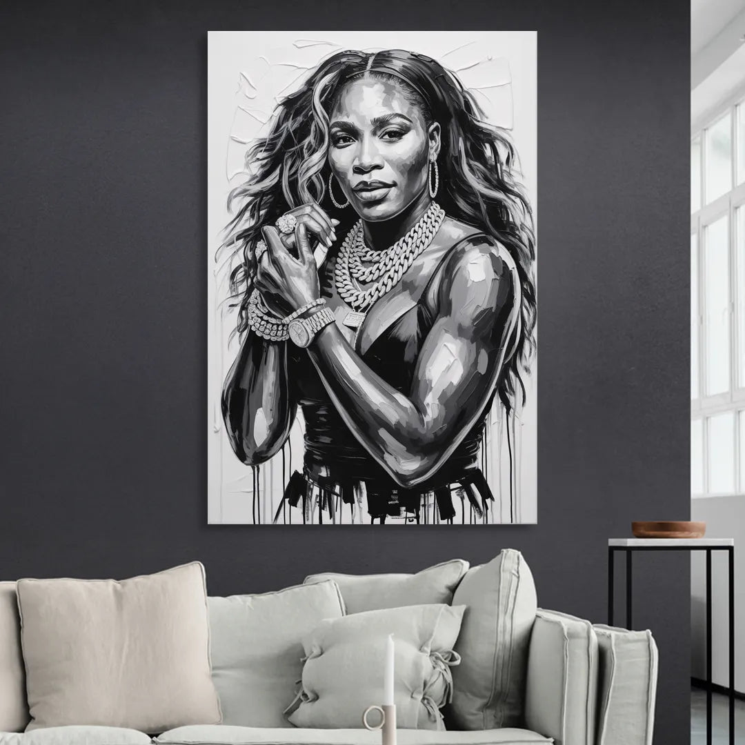 Grand Slam Living Room - Canvas Wall Art