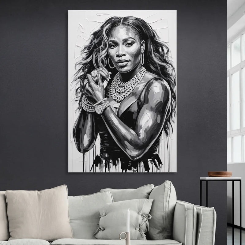 Grand Slam Living Room - Canvas Wall Art